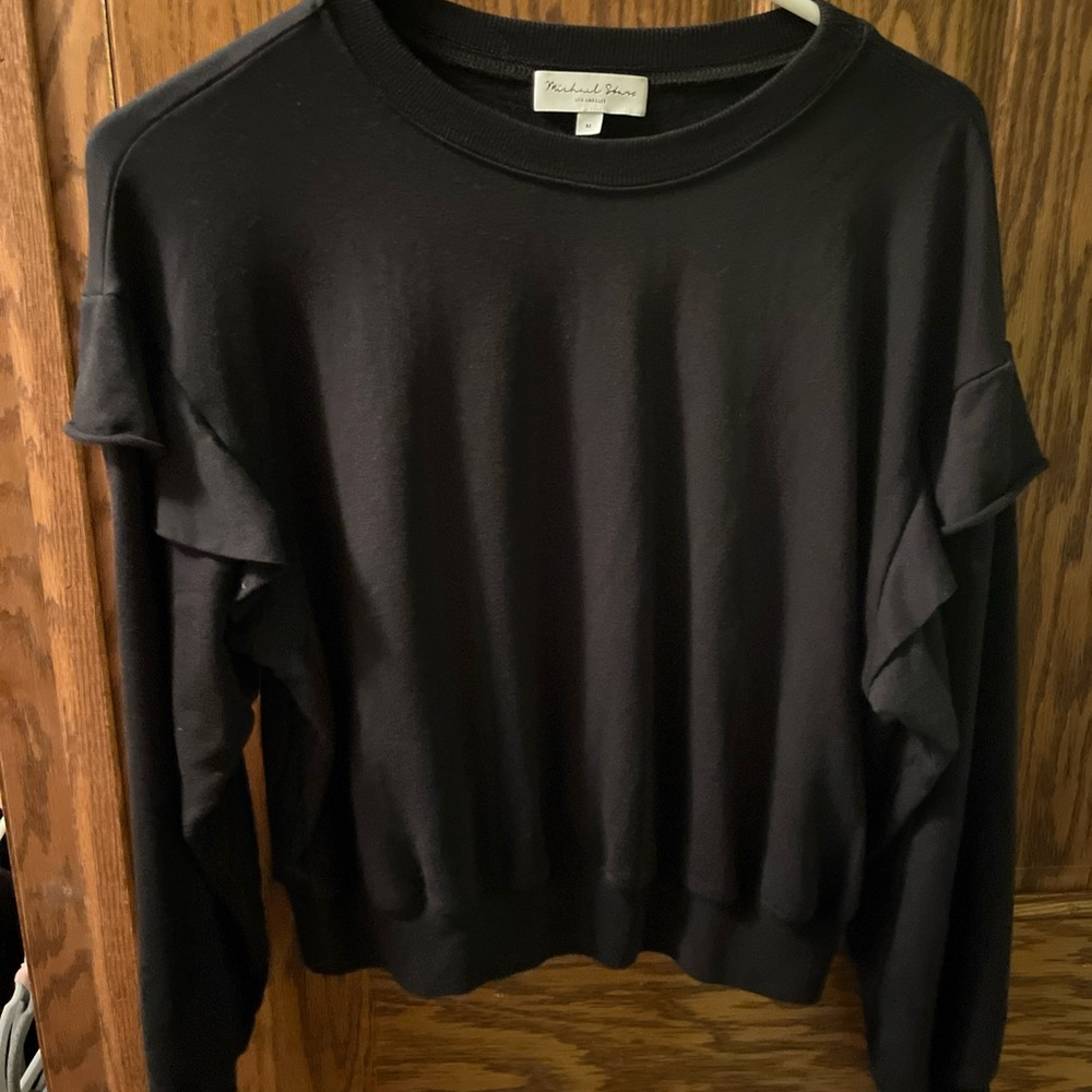 Michael Stars Black Sweatshirt